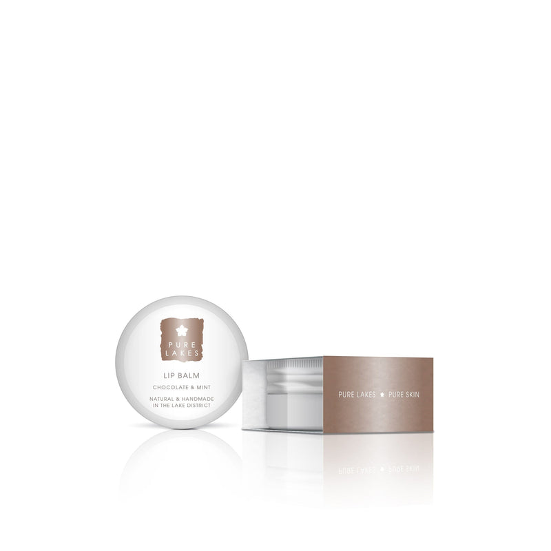 Chocolate & Mint Lip Balm skincare Pure Lakes 