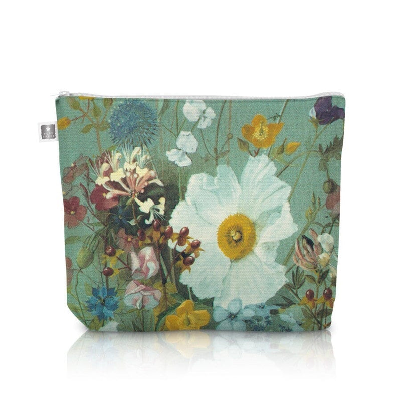 Large Green Botanical Cosmetic Wash Bag Home Pure Lakes 